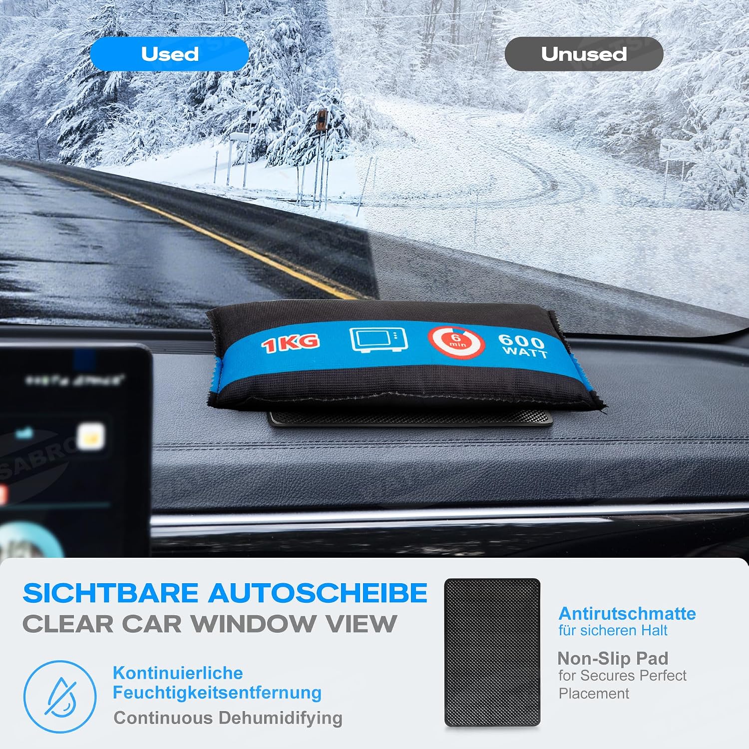 Thumbnail 1 de WATSABRO 1kg Car Dehumidifier Bag