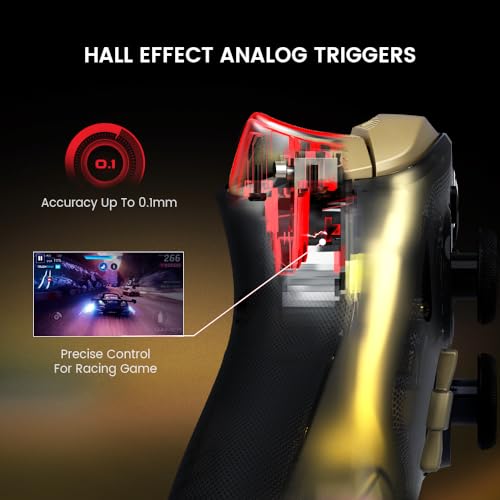 Thumbnail 3 de GameSir Kaleid Flux Xbox Controller 🎮 con cable y gatillo Hall