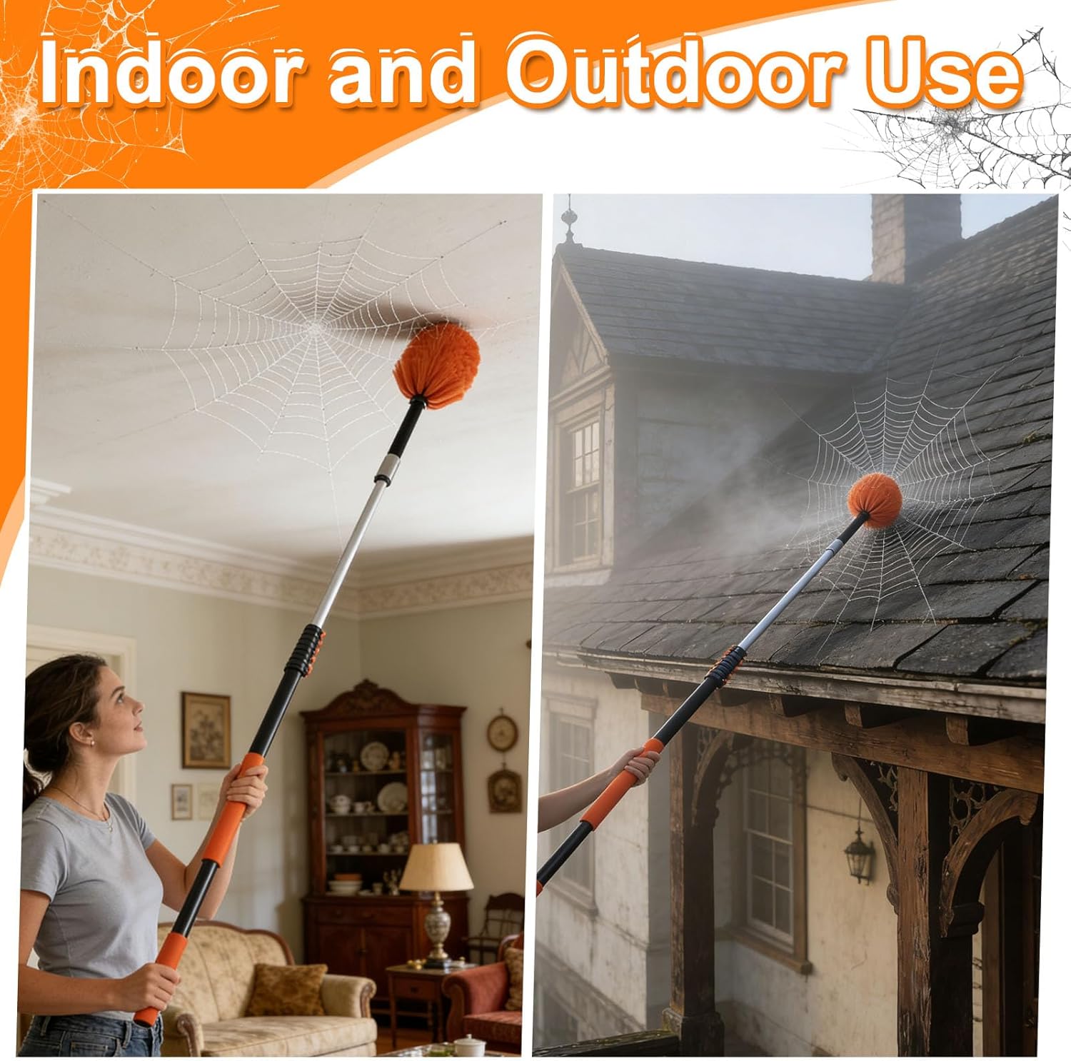 Thumbnail 6 de TONYINGO 18ft High Reach Duster Kit: A 5-Piece Telescoping Solution for Hard-to-Reach Cleaning