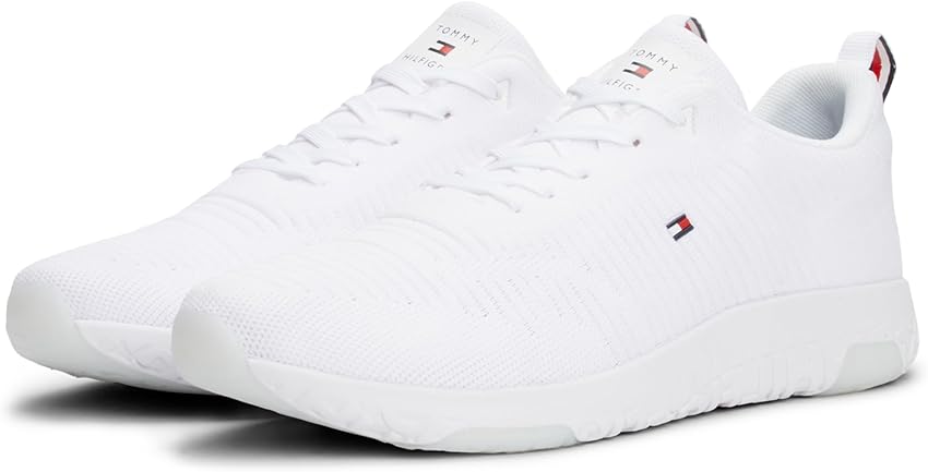 Thumbnail 2 de Tommy Hilfiger Runner Sneakers Hombre Blanco 👟 Tallas 44