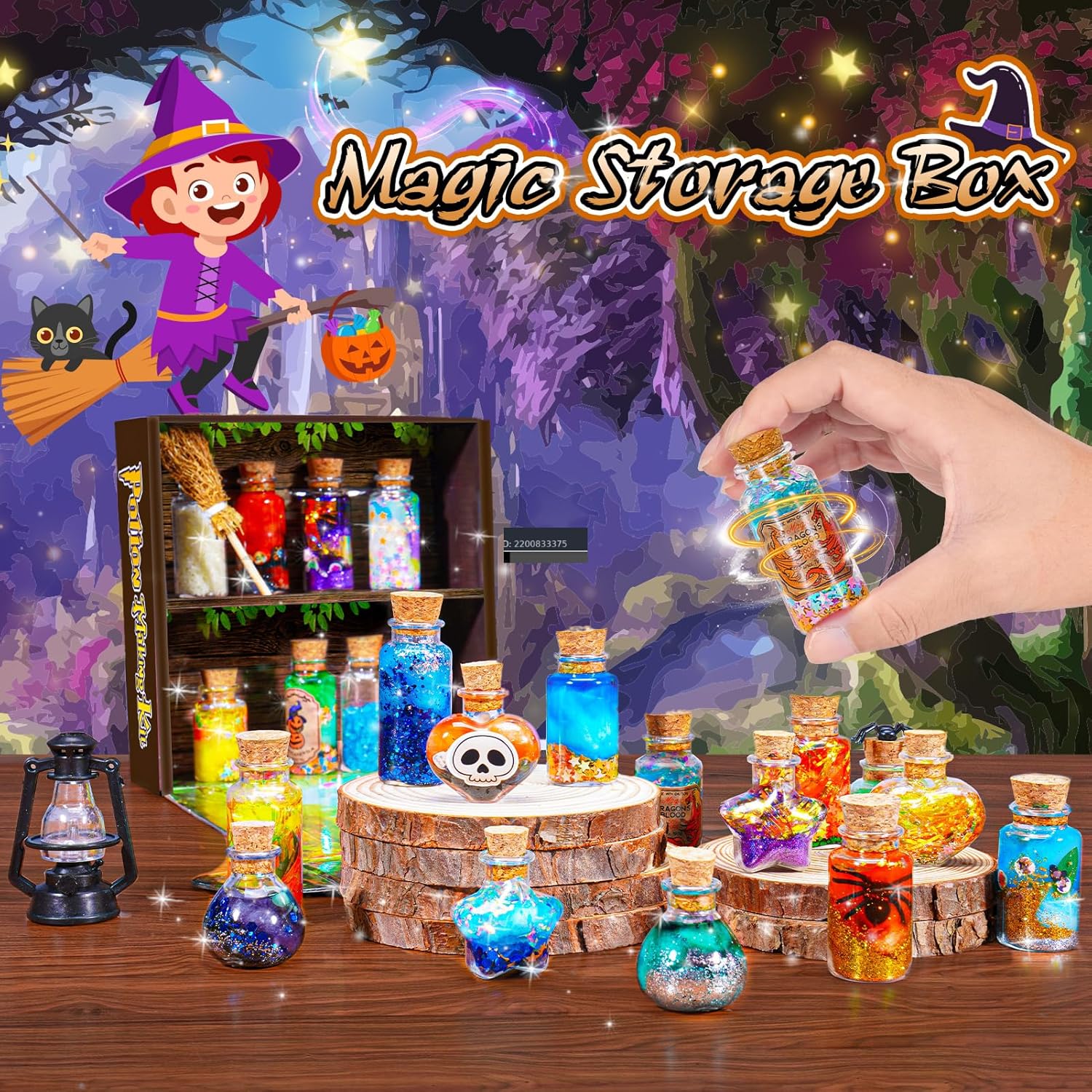 Thumbnail 2 de Adeokay Pozioni Magiche Bambina: kit creativo di magia e scienza per età 6–12 anni