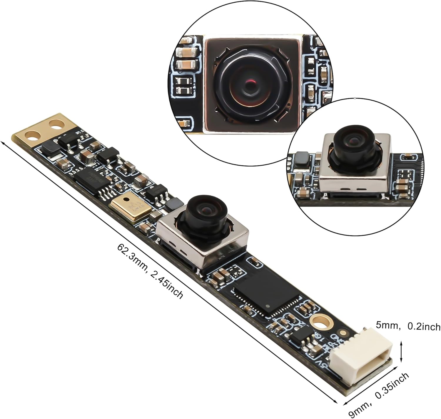 Detalle de Svpro 16MP Autofocus USB Camera Module with Microphone for Computer
