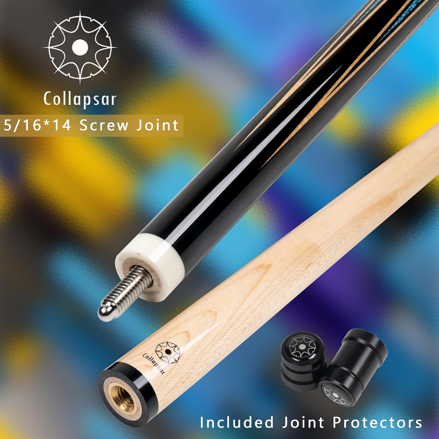 Detalle de Collapsar CA 58" Maple Pool Cue ⚙