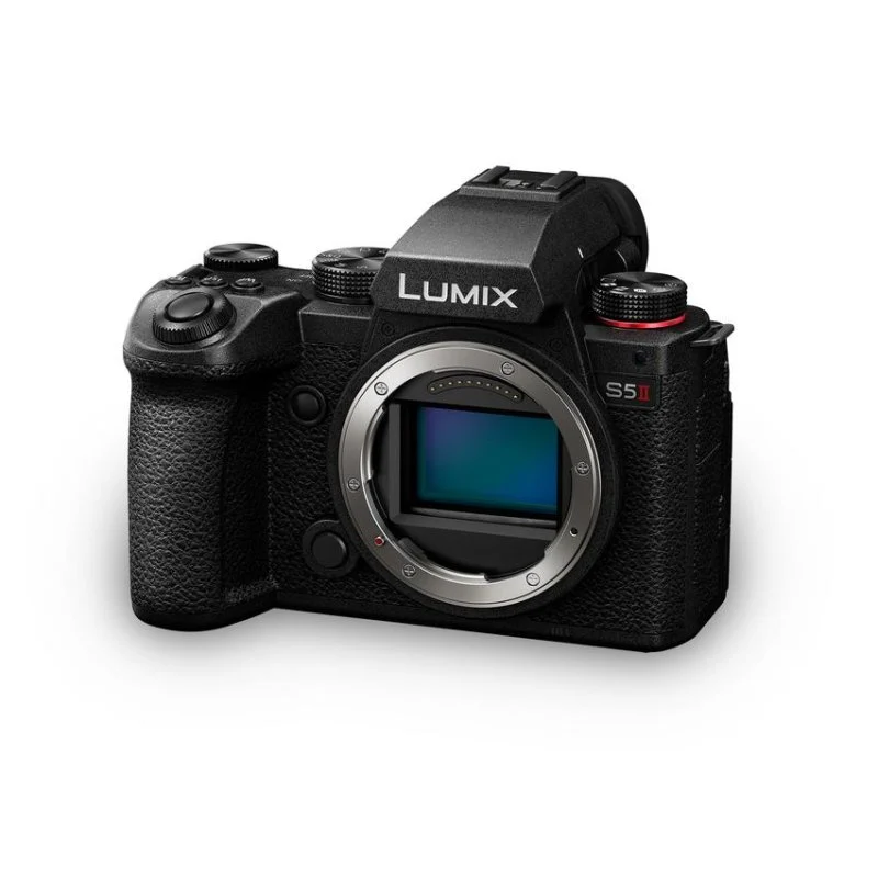 Detalle de Panasonic Lumix S5II Cuerpo: híbrida full-frame para creadores exigentes