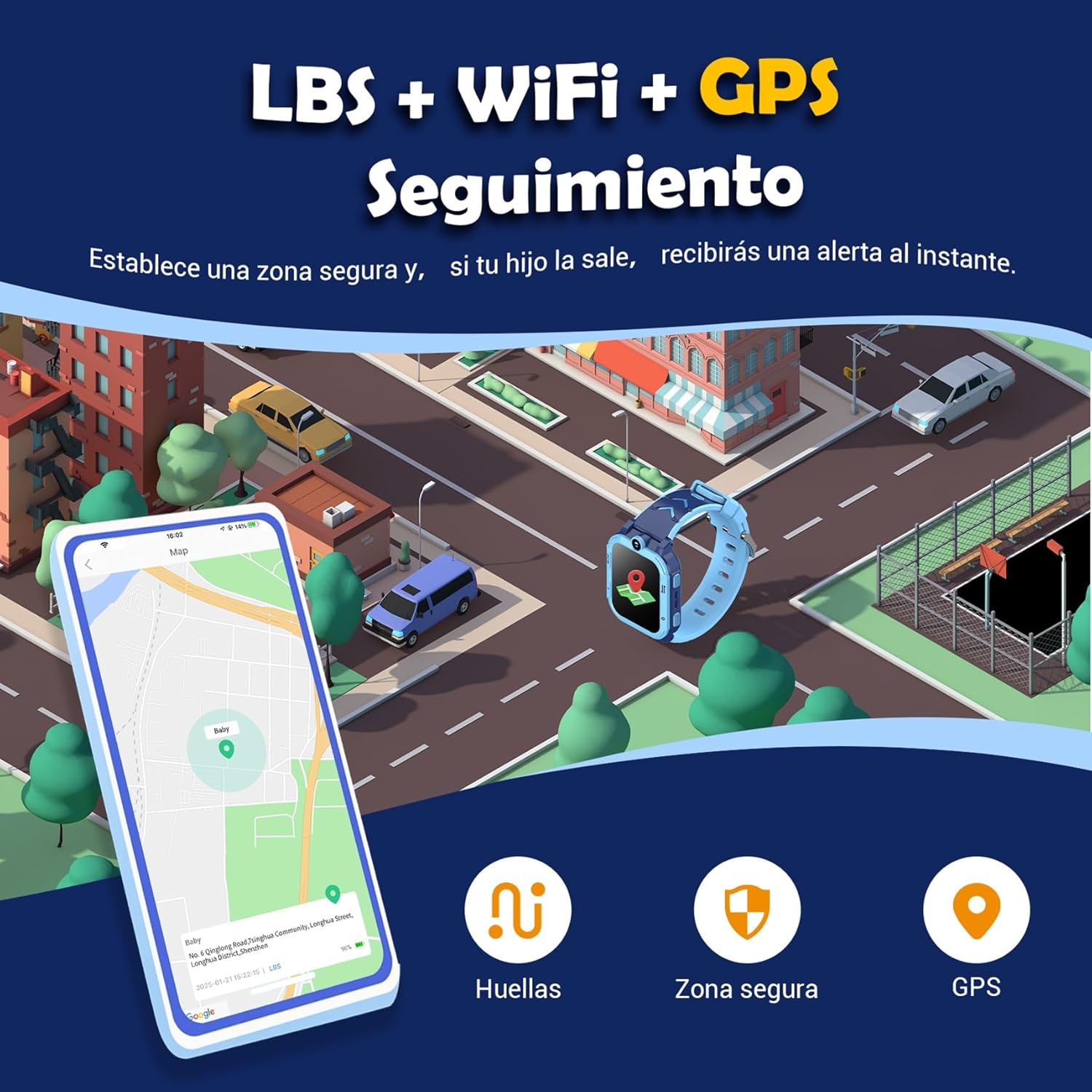 Thumbnail 2 de Blackview Reloj Inteligente Niño 4G 1,83” 800 mAh