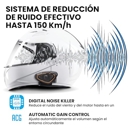 Detalle 2 de Midland BTX1 Pro S Twin intercomunicador moto 23 h de batería