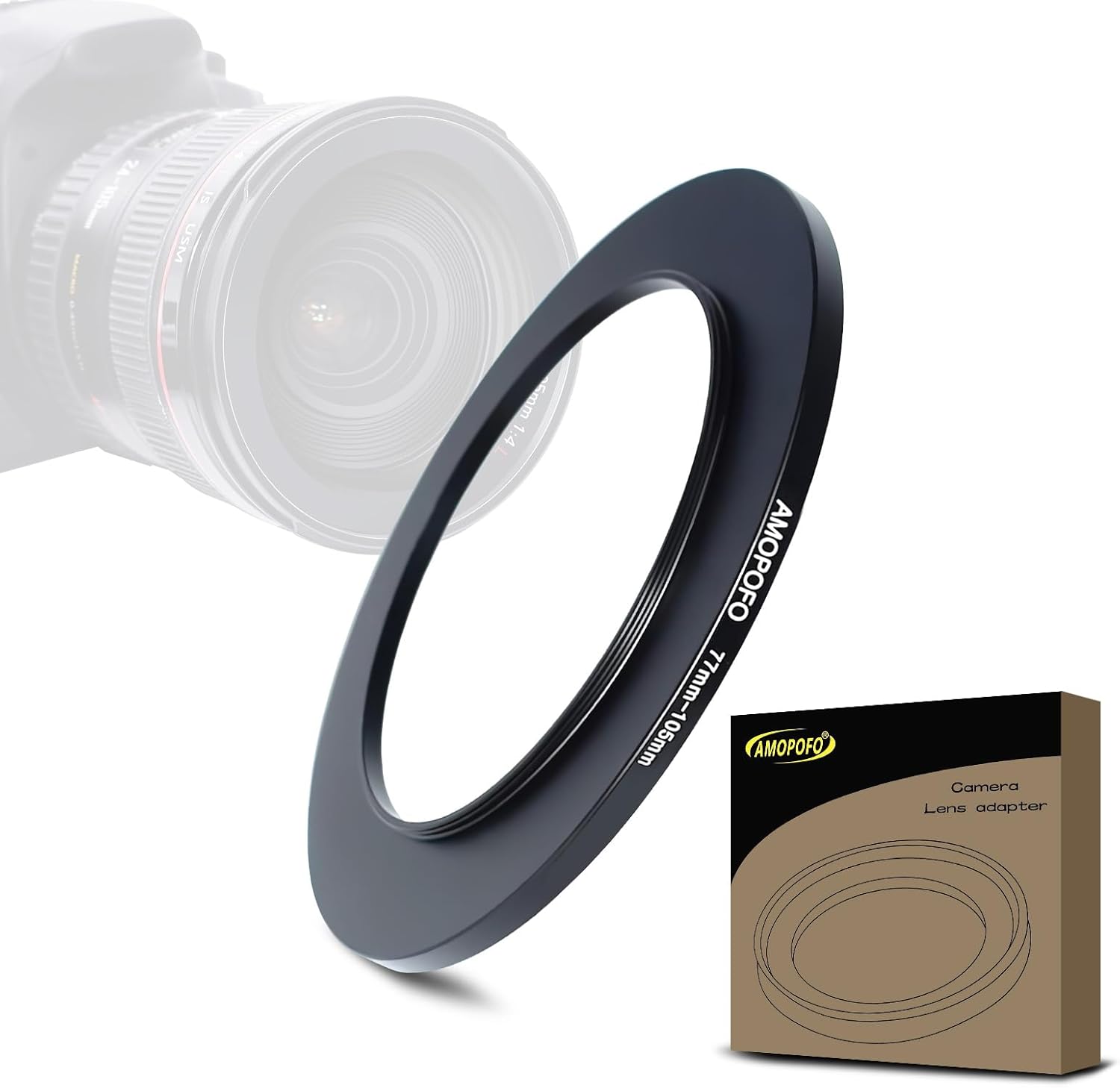 Thumbnail 4 de 58mm to 72mm Camera Filter Ring: CNC Aluminium Step‑Up Adaptor for 72mm Filters