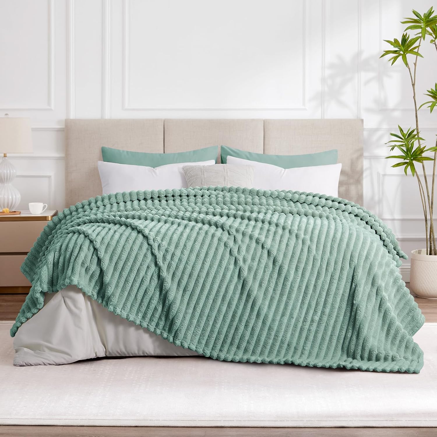Thumbnail 3 de RUIKASI Fleece Throw Blanket 230x270cm 🛋