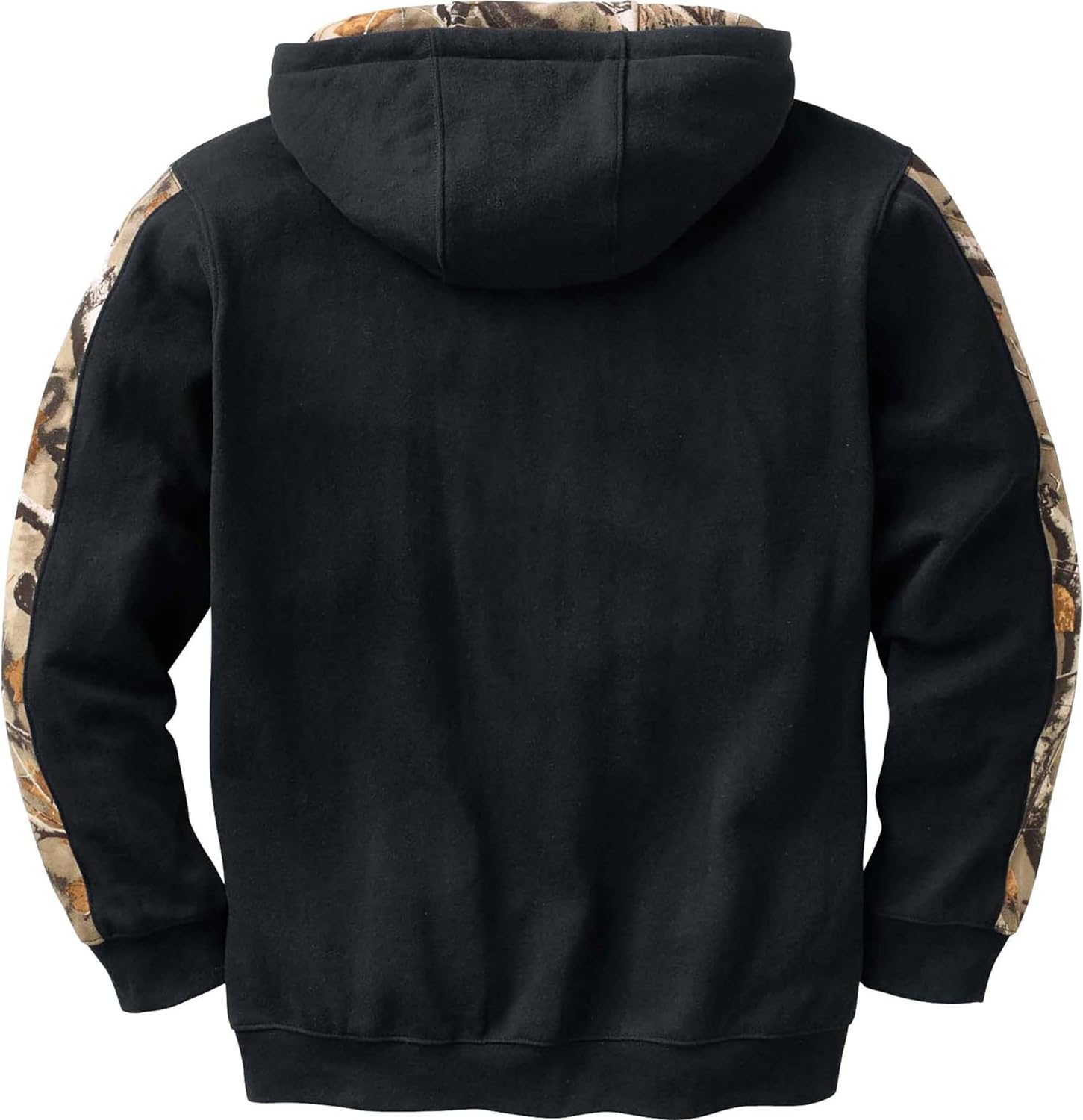 Detalle de Legendary Whitetails Camo Outfitter Hoodie – męska bluza z kapturem i kieszenią kangurką