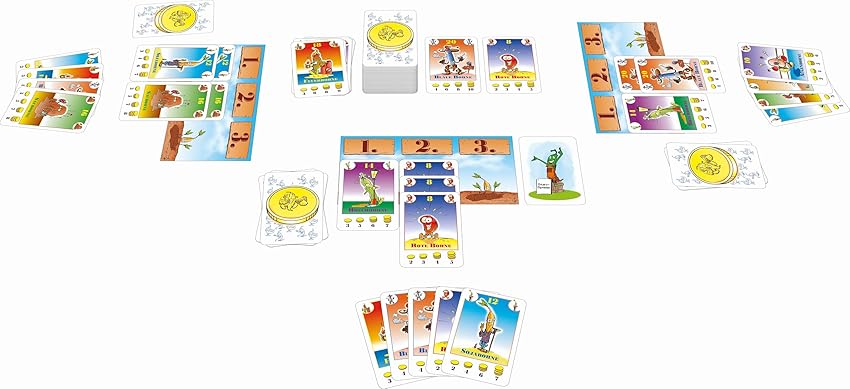 Detalle 2 de Amigo 01661 Bohnanza — juego de mesa en alemán 🎲