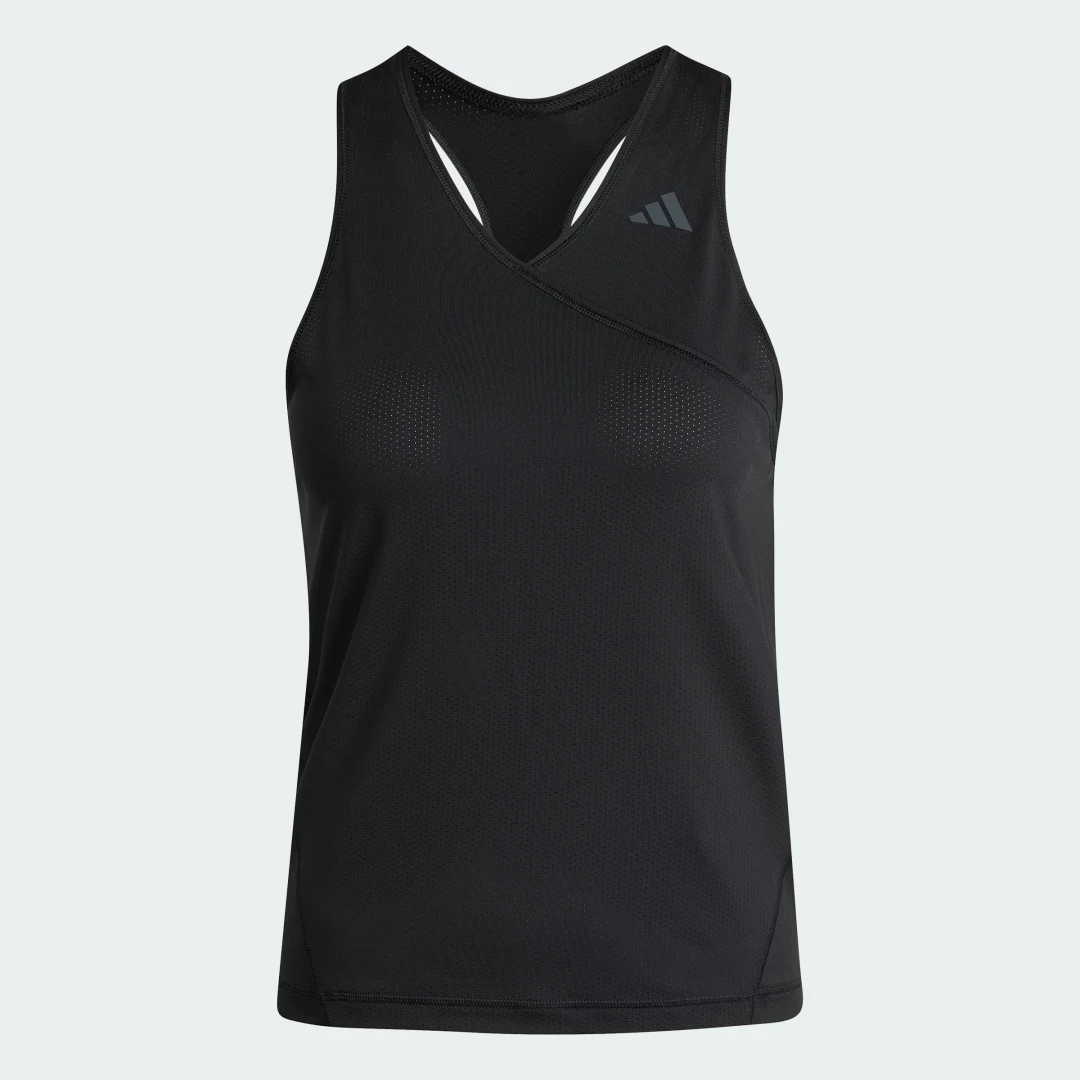 Thumbnail 3 de Camiseta de tirantes y cuello de pico Club Climacool de Adidas (negro)