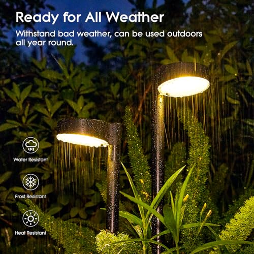 Thumbnail 7 de BU CASA Solarleuchten für Außen – 8er-Set, 12 LED, IP65, wetterfest