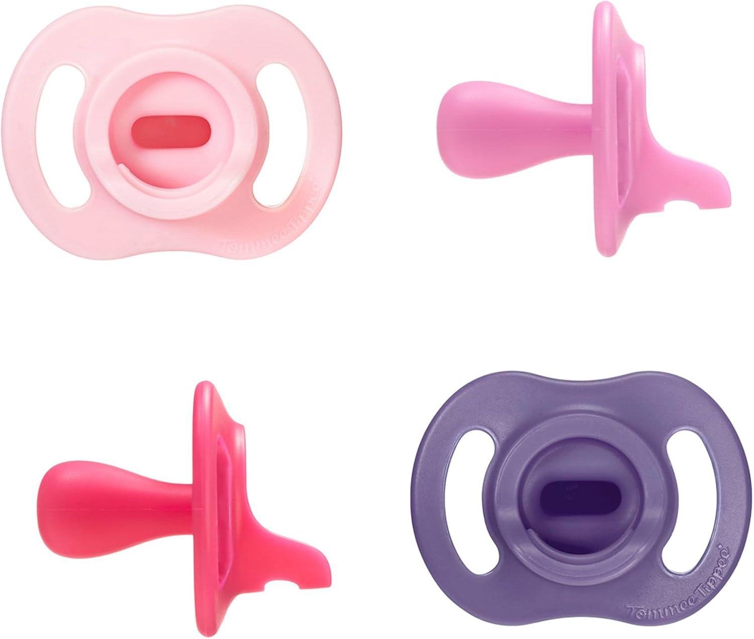 Detalle de Tommee Tippee Ultra‑Light StayPut Dummy 4-pack
