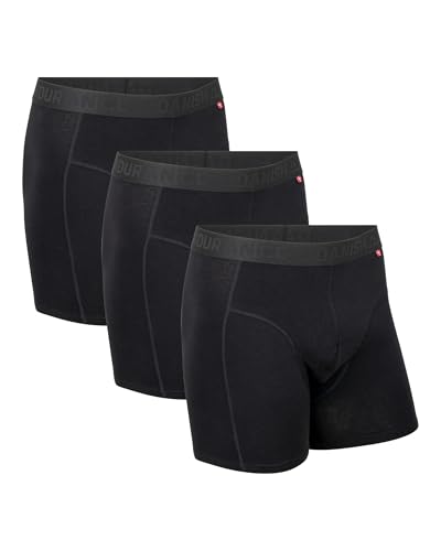 Detalle de Boxers DANISH ENDURANCE coton bio, lot de 3 ⚙