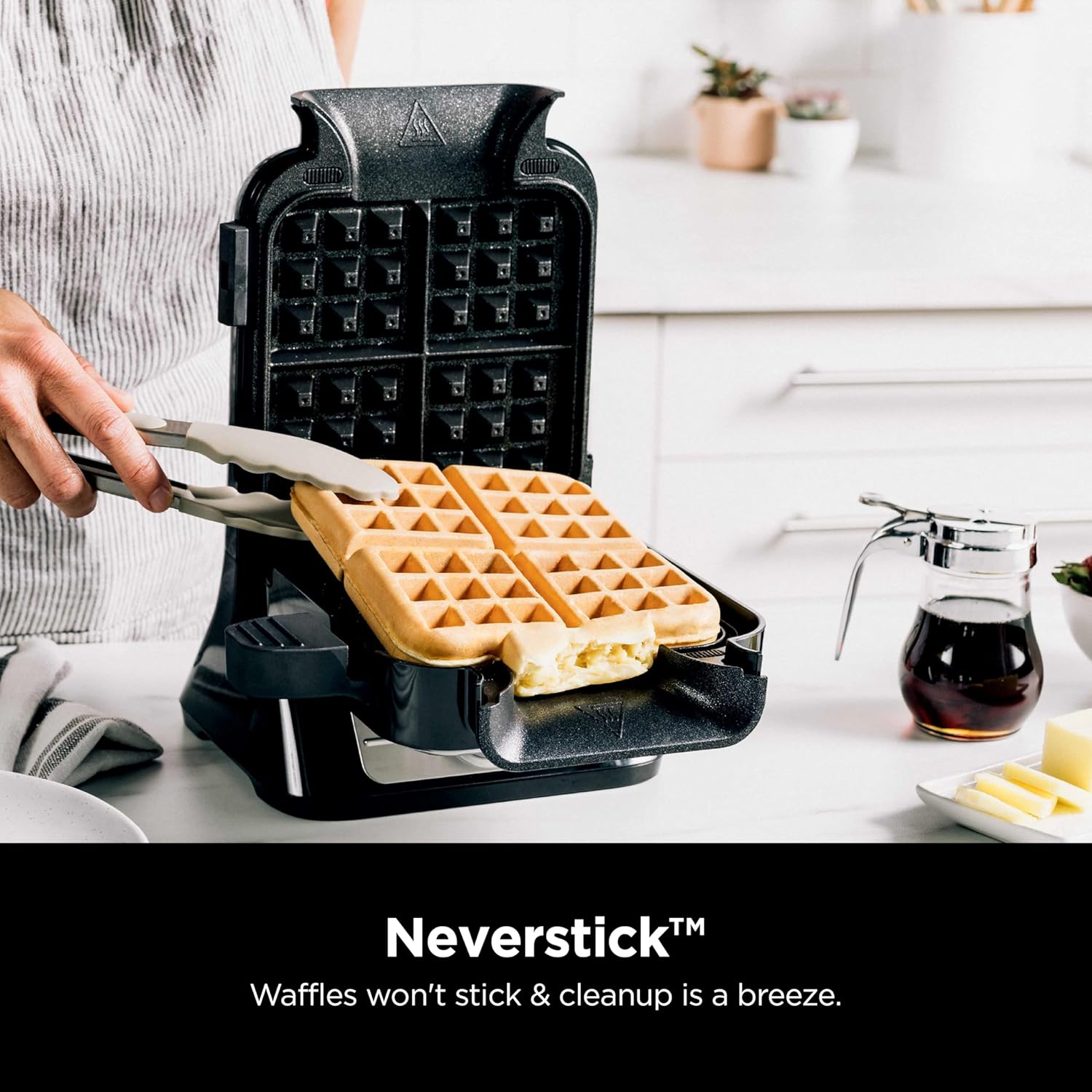 Thumbnail 2 de Ninja BW1001 Belgian Waffle Maker 1-inch 🧇