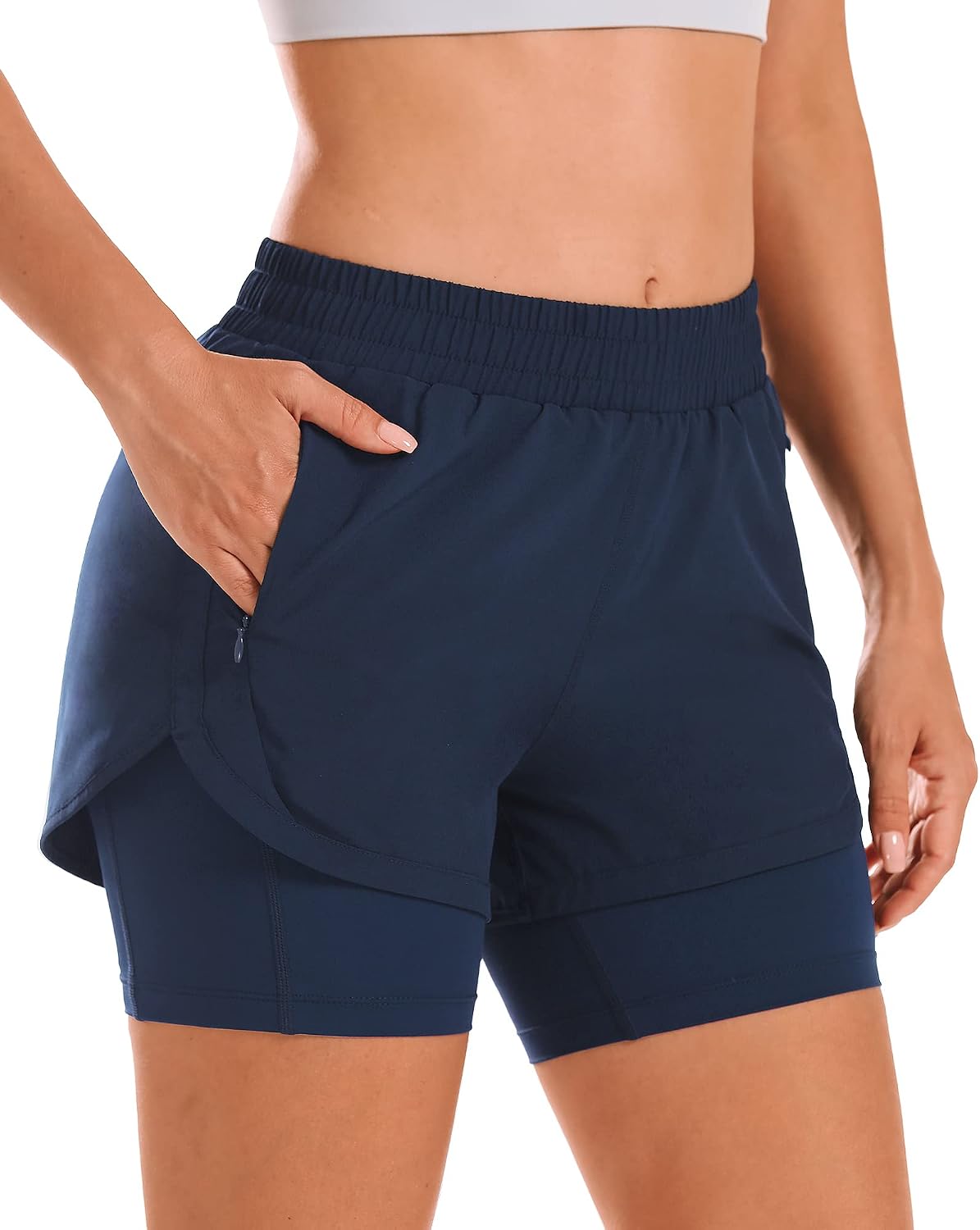Detalle de Stelle 2-in-1 Running Shorts