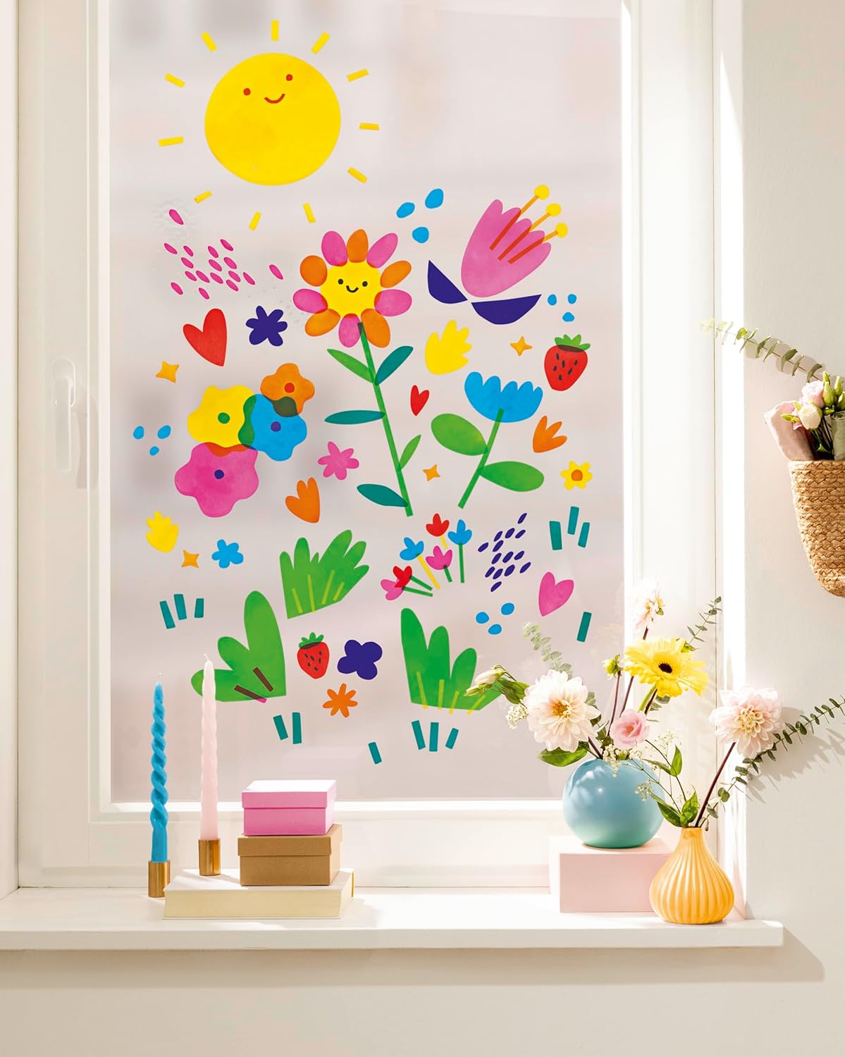 Thumbnail 3 de folia 455409 – Pellicola per finestre 23 x 33 cm, 10 fogli assortiti, autoadesiva