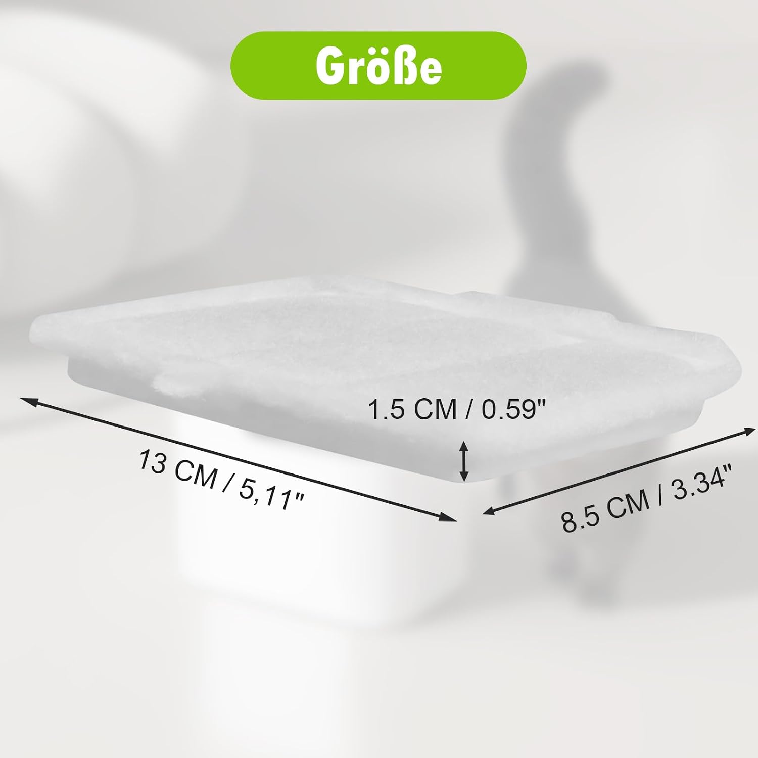 Detalle 1 de PETKIT EVERSWEET MAX Filter 10er Set