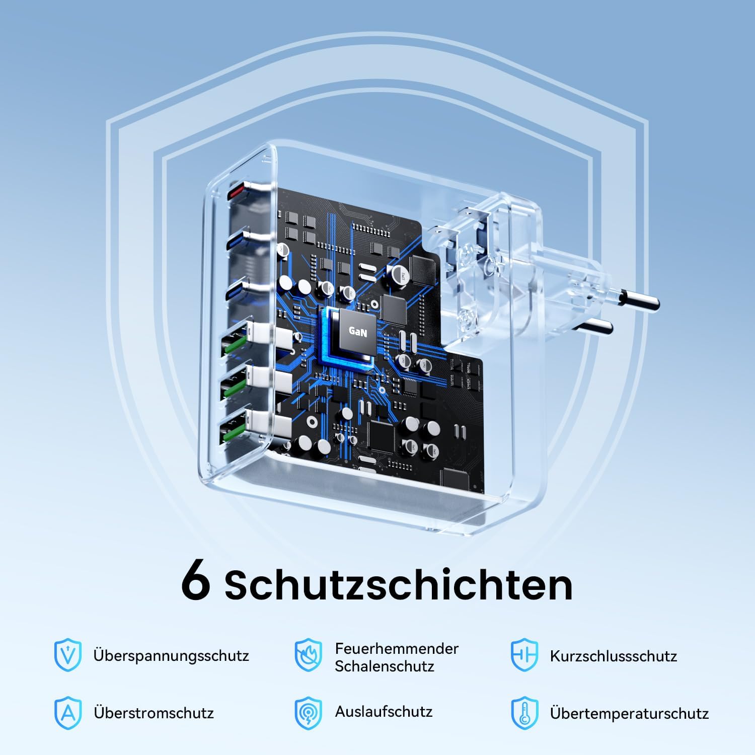 Detalle 2 de HSSNS 300W USB-C Ladegerät 🔌