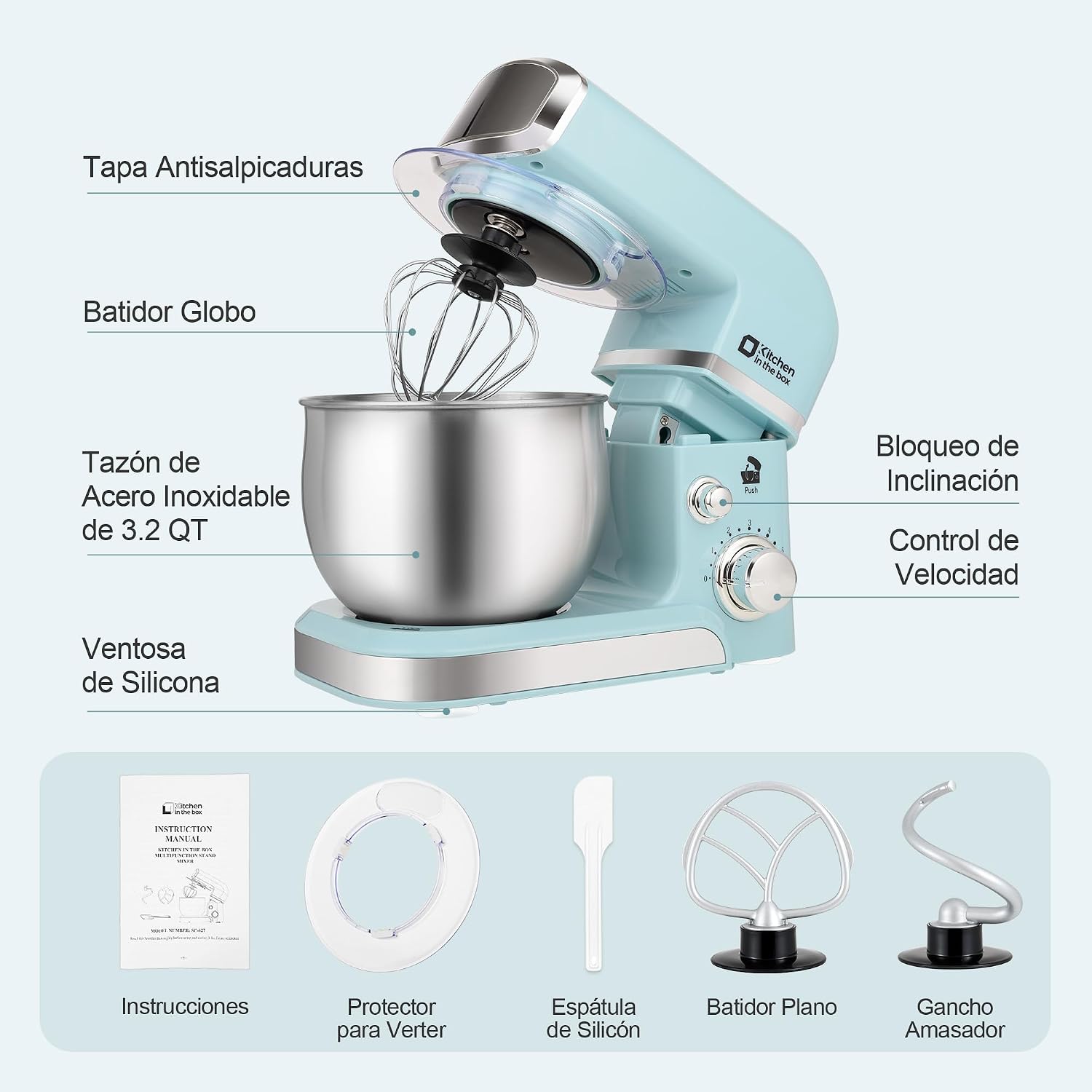 Thumbnail 2 de Kitchen in the Box Stand Mixer