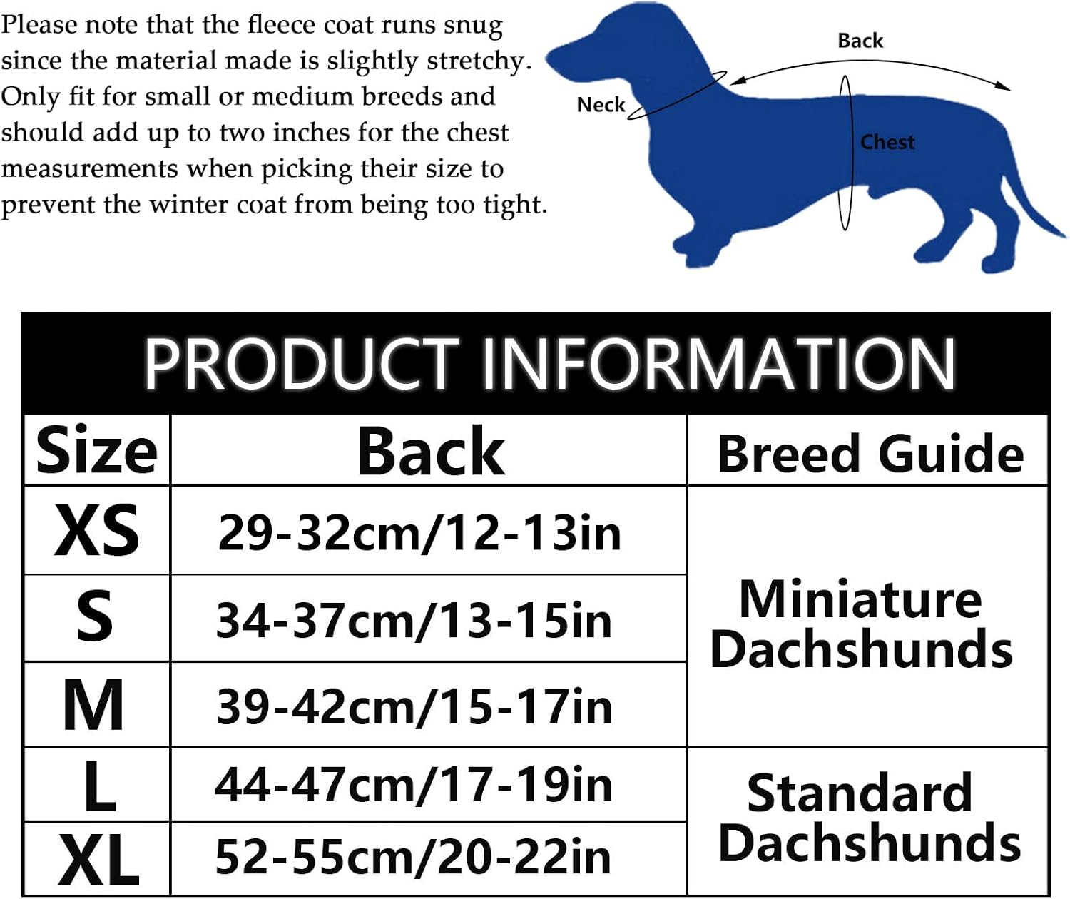 Thumbnail 4 de Dachshund Coats Waterproof: Sausage Dog Winter Coat with Reflective Stripe, XS