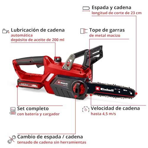 Thumbnail 2 de Einhell GE-LC 18/25-1 Li Motosierra 23 cm ⛏️