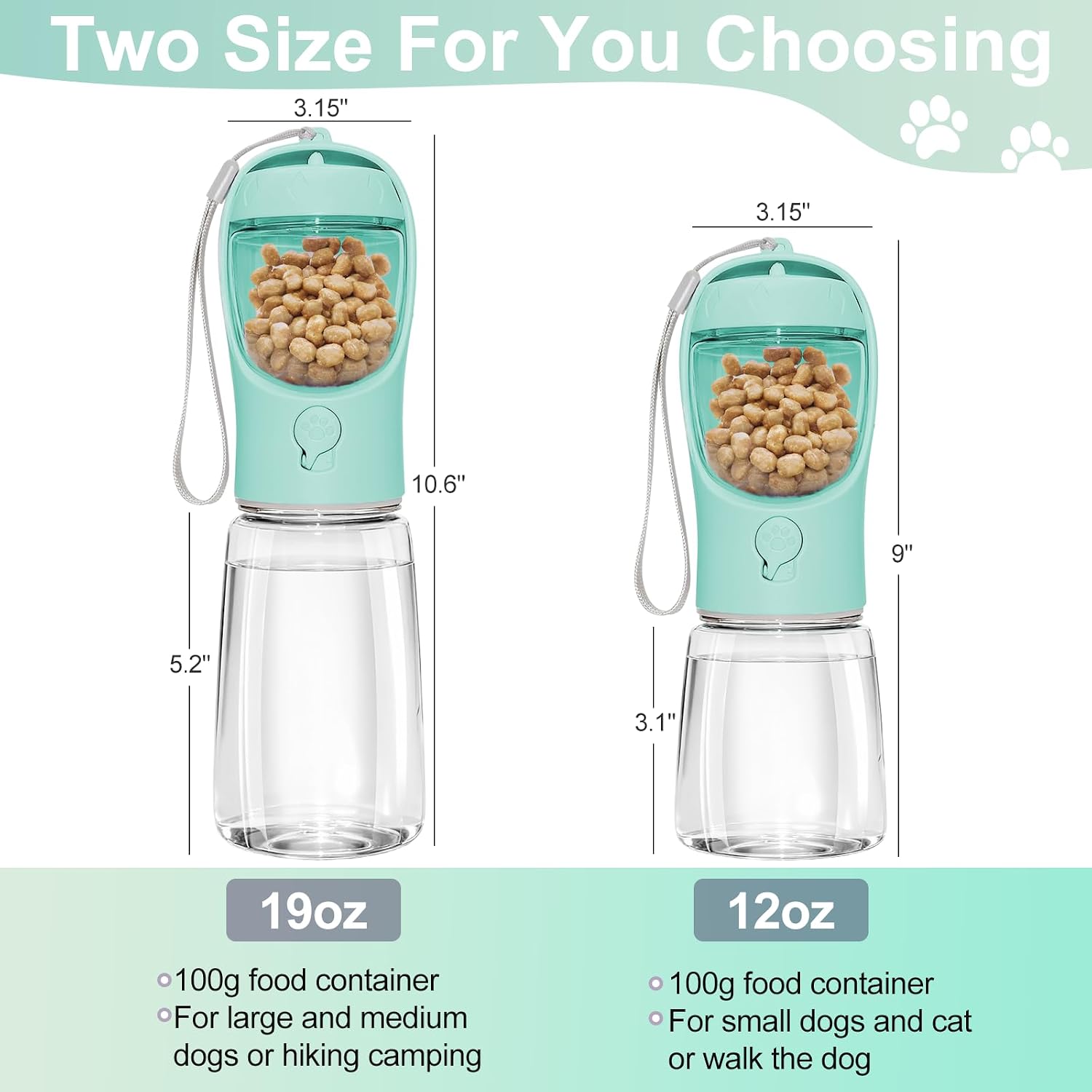 Thumbnail 6 de Portable dog water bottle 550ml