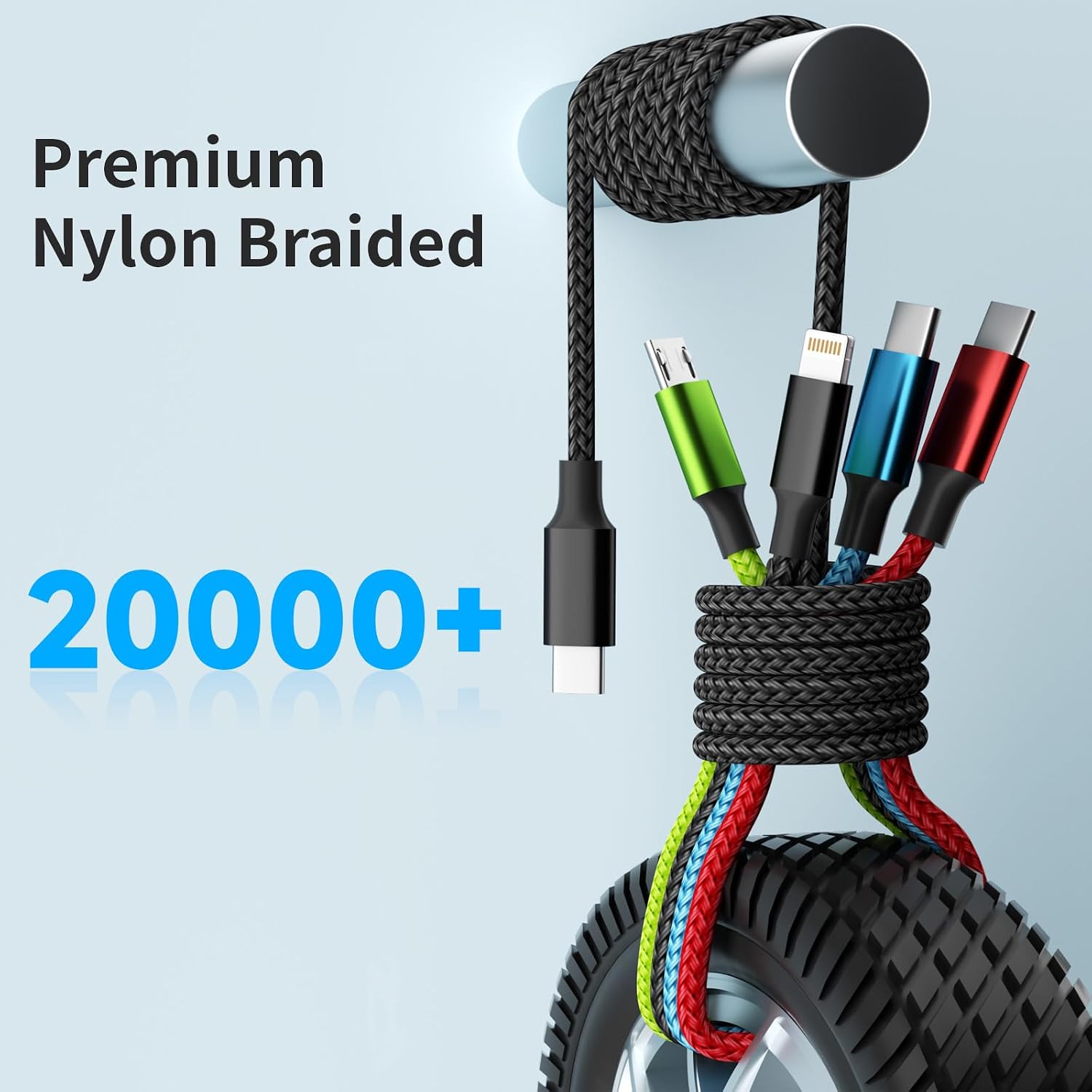 Thumbnail 6 de Firsting USB C Multi Charging Cable 2-pack