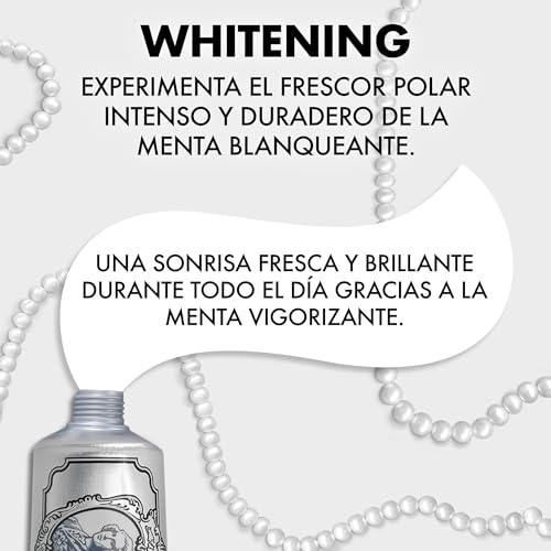 Thumbnail 1 de Marvis Pasta de dientes blanqueante de menta, 85 ml — cuidado bucal de lujo para blanqueamiento natural