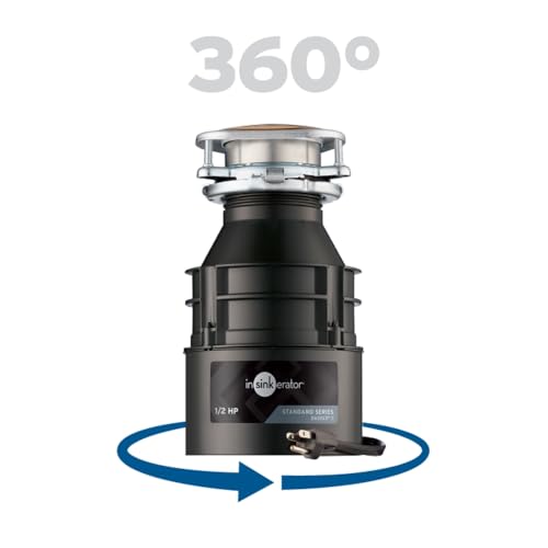 Thumbnail 8 de InSinkErator Badger 5 Garbage Disposal with Power Cord: 1/2 HP, Continuous Feed