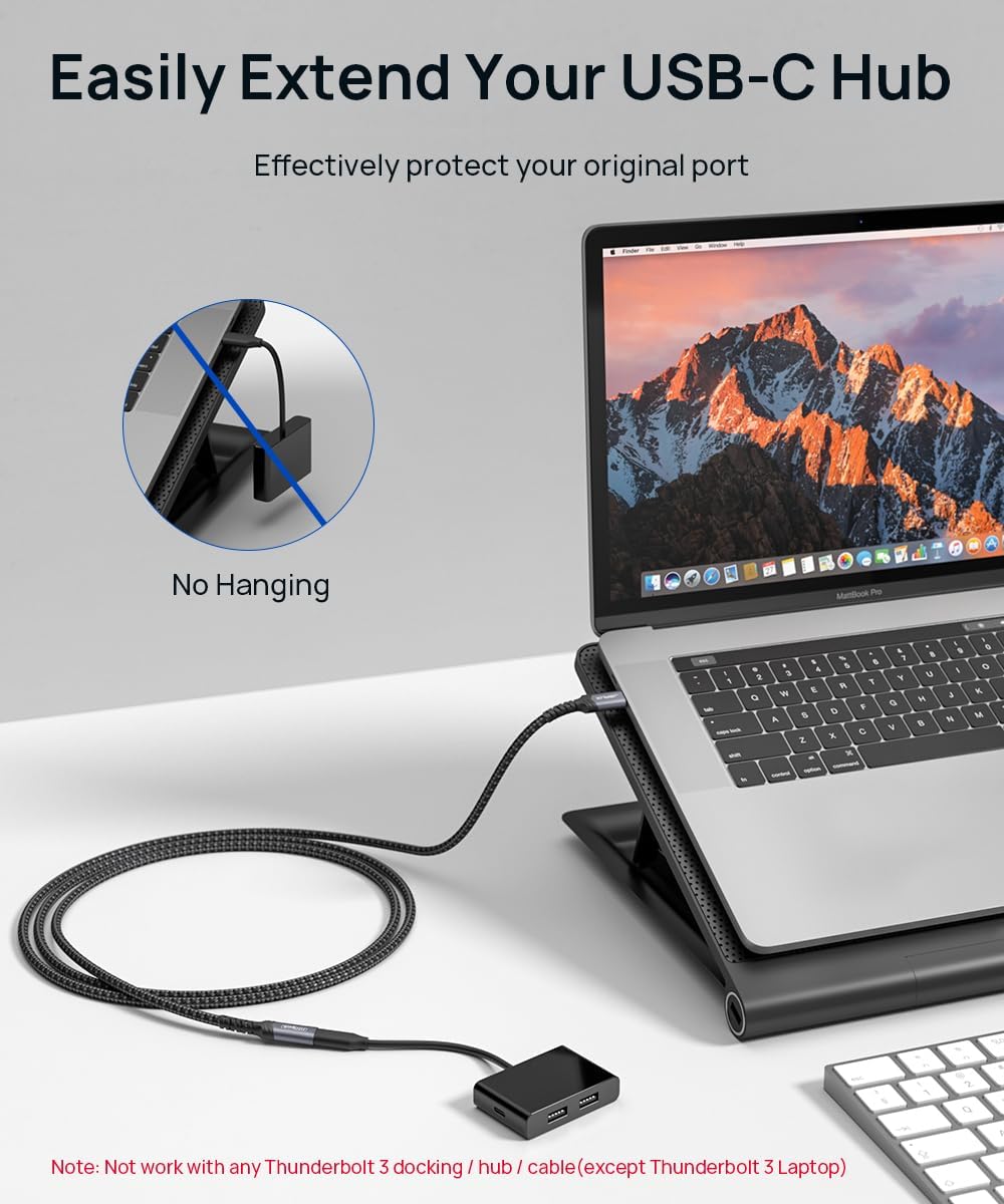 Thumbnail 5 de JSAUX USB C Extension Cable 2M 100W
