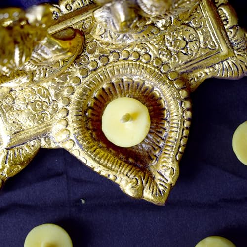 Thumbnail 3 de Satvik Pure 50 Pc Cow Ghee Wicks – Ready-made Cotton Wicks for Puja