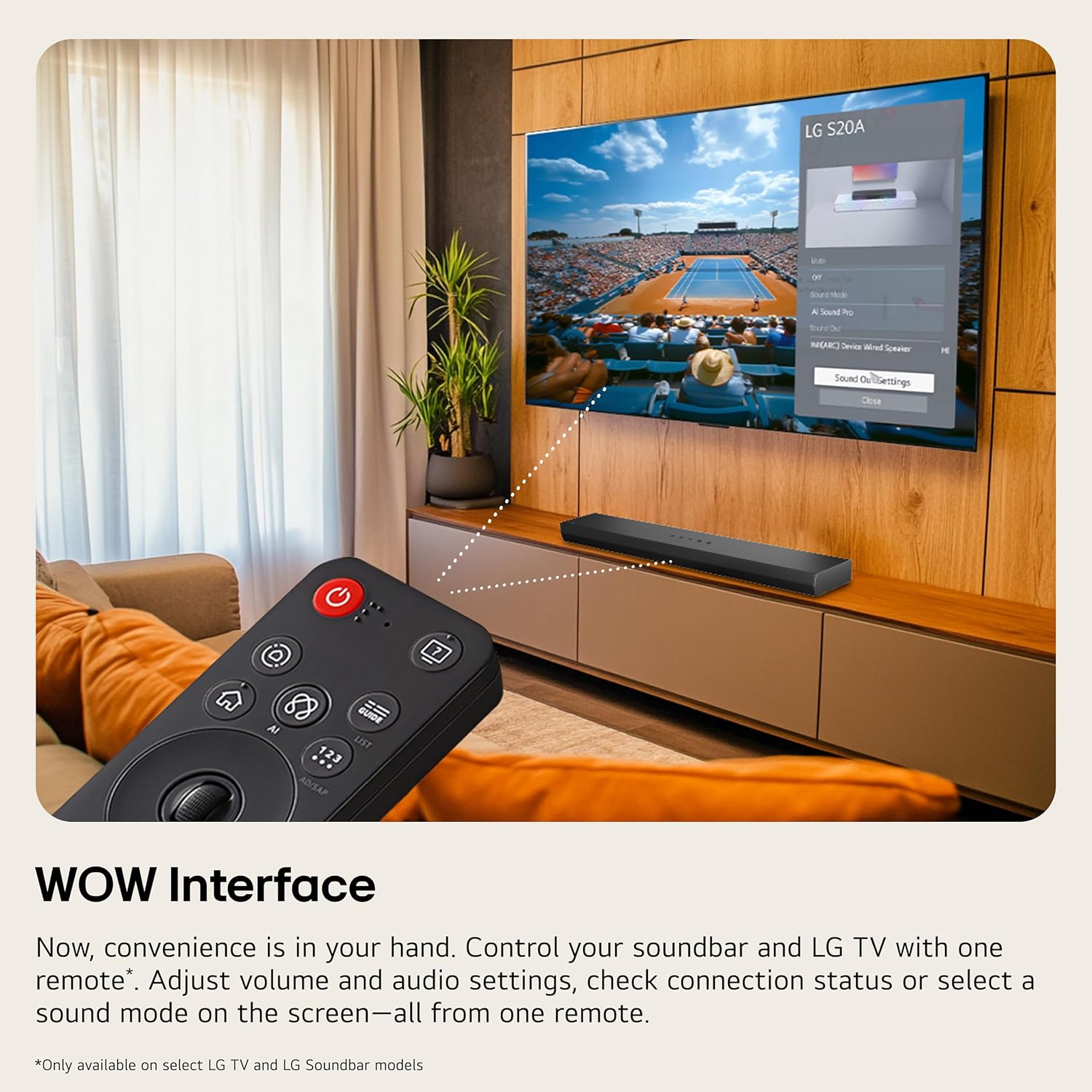Detalle 2 de LG 2.1-Channel Soundbar