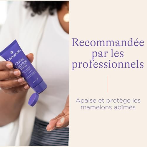 Detalle de Lansinoh Crème lanoline HPA 40 ml – Soin des mamelons lors de l’allaitement