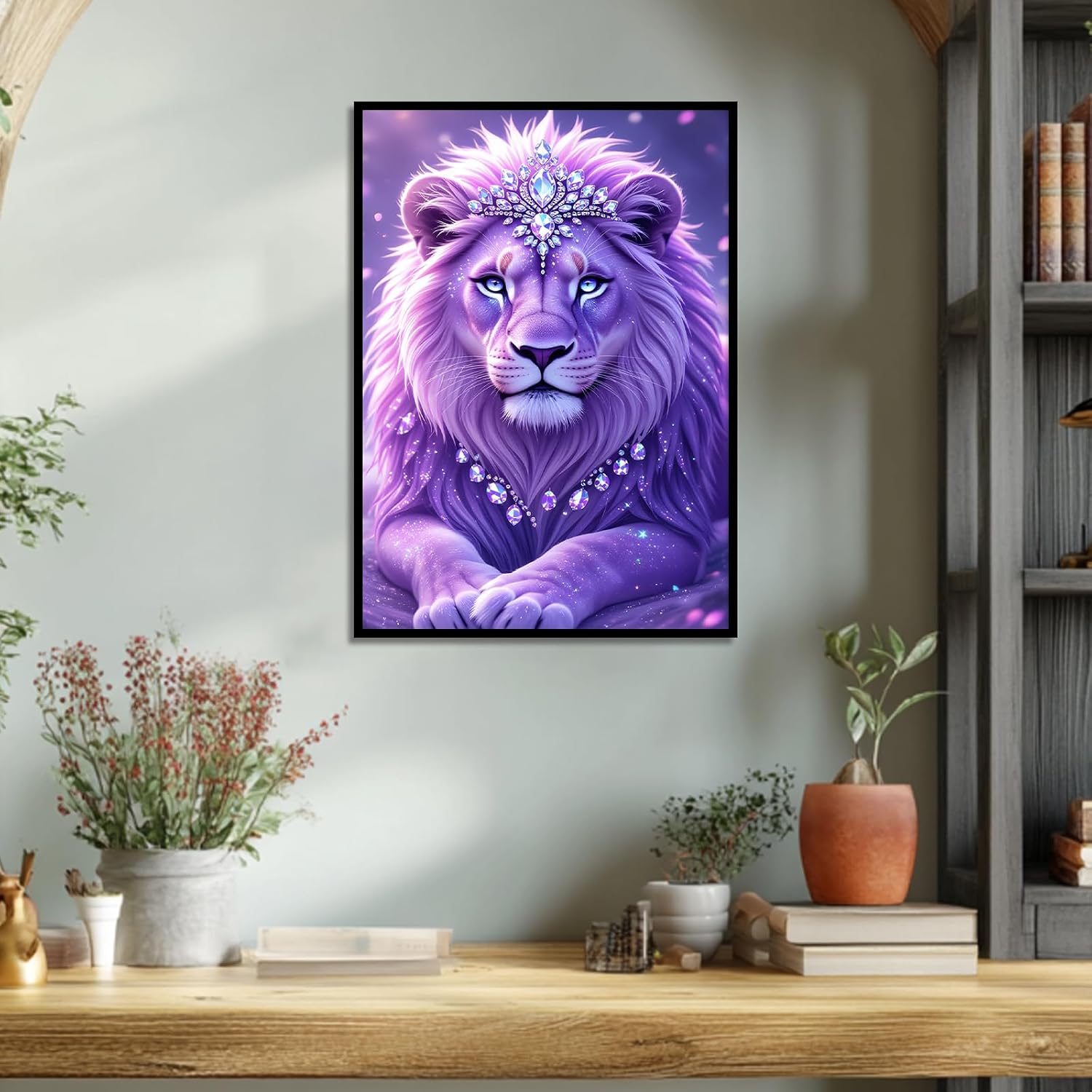 Detalle 1 de AiYuanzsh Diamond Painting Kit, 12 × 16 inch