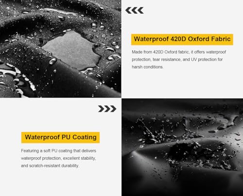 Thumbnail 3 de Dokon funda para sombrilla excentrica impermeable Oxford 420D (3 a 4 m), anti viento y anti UV