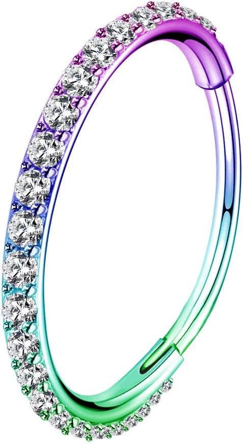 Thumbnail 6 de OUFER 18G Boucle nez Hoop 6–12 mm 316L