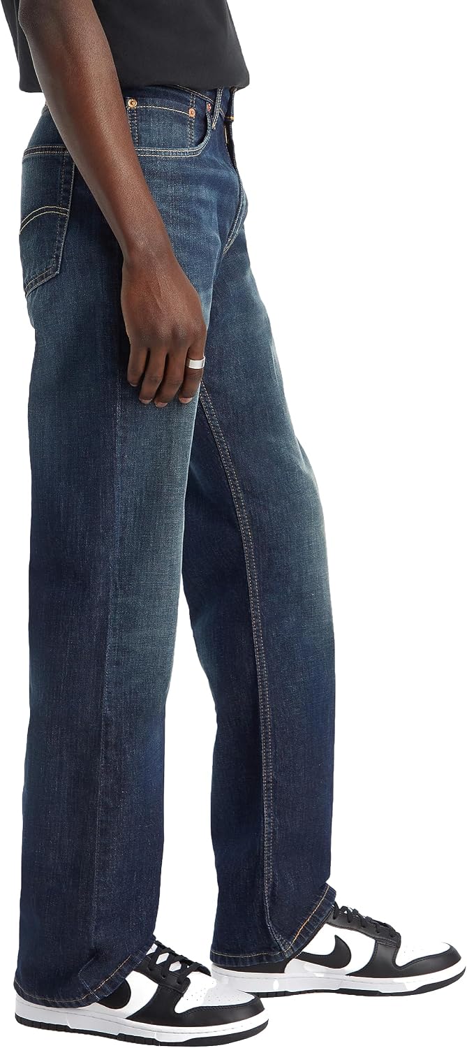 Detalle 2 de Levi's 527 Slim Boot Cut Jeans Uomo: stile rilassato e versatile
