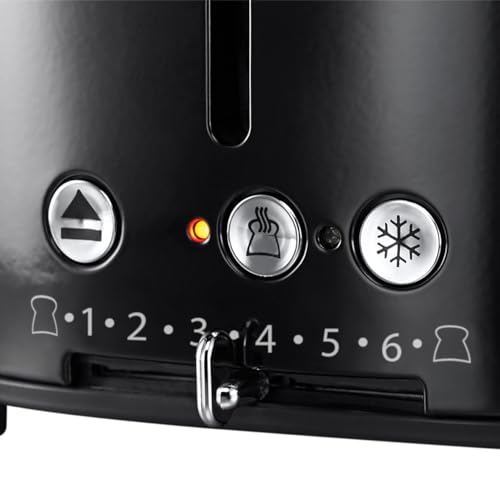 Detalle 2 de Russell Hobbs Tostador 2 Ranuras Acero Inoxidable, 1300 W 🍞