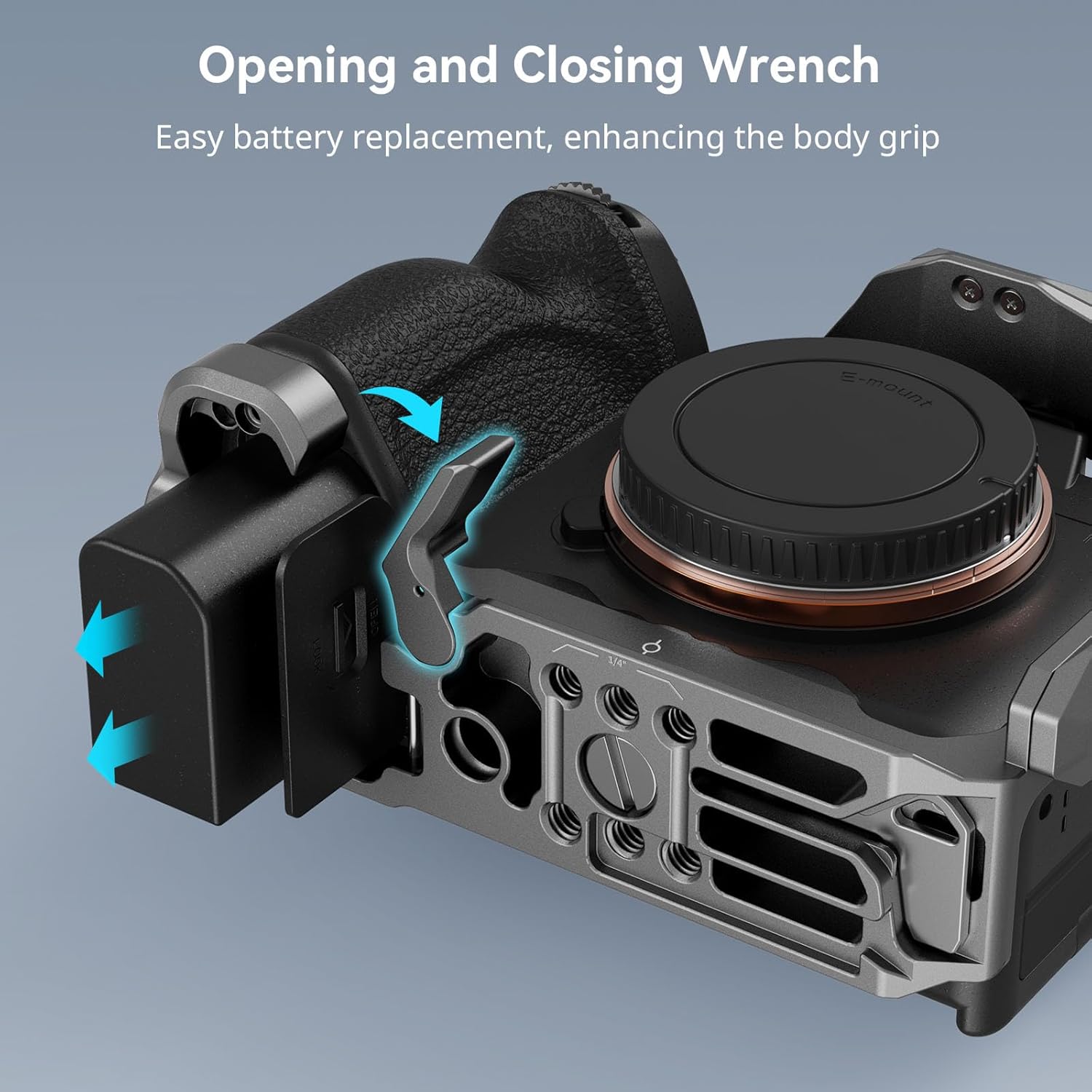 Thumbnail 6 de SMALLRIG Cage rapide 4481 pour Sony A7