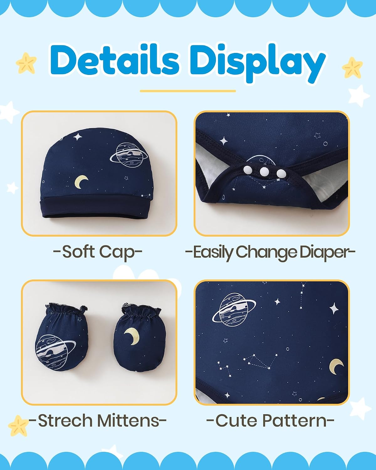Detalle 1 de NZRVAWS Baby Clothing Set