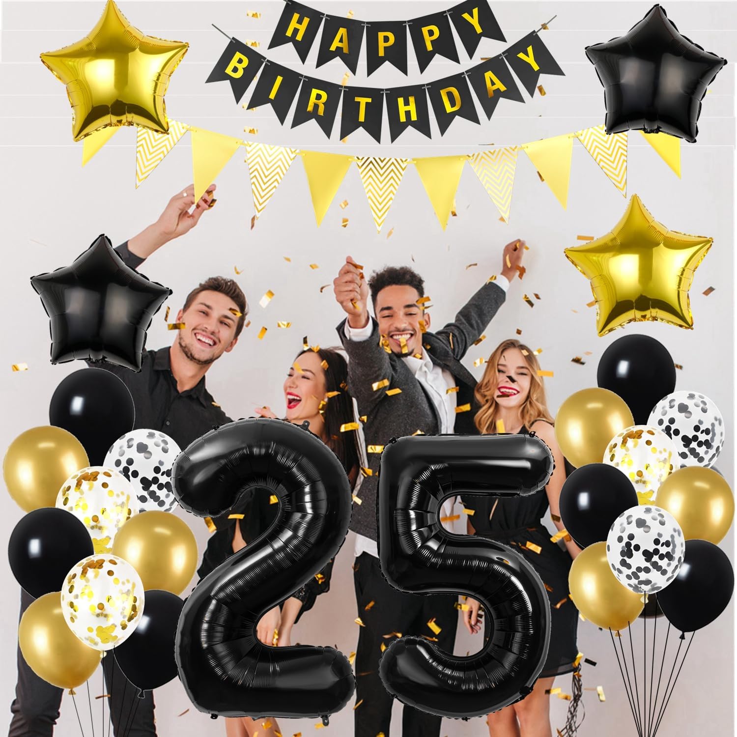 Thumbnail 4 de Hopewey 90. Geburtstag Ballonset 57-teilig đ