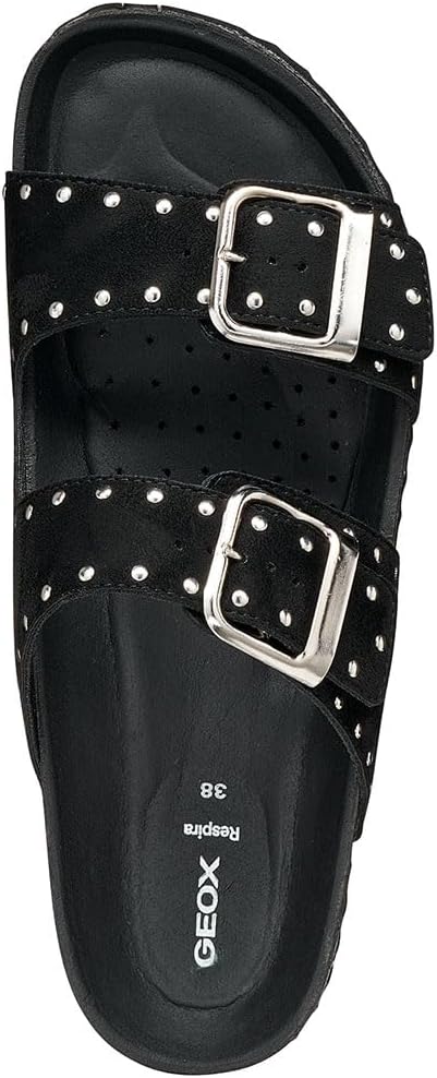 Detalle 2 de Geox D Brionia R I, Sandali Piatti Donna: comfort traspirante e stile daily