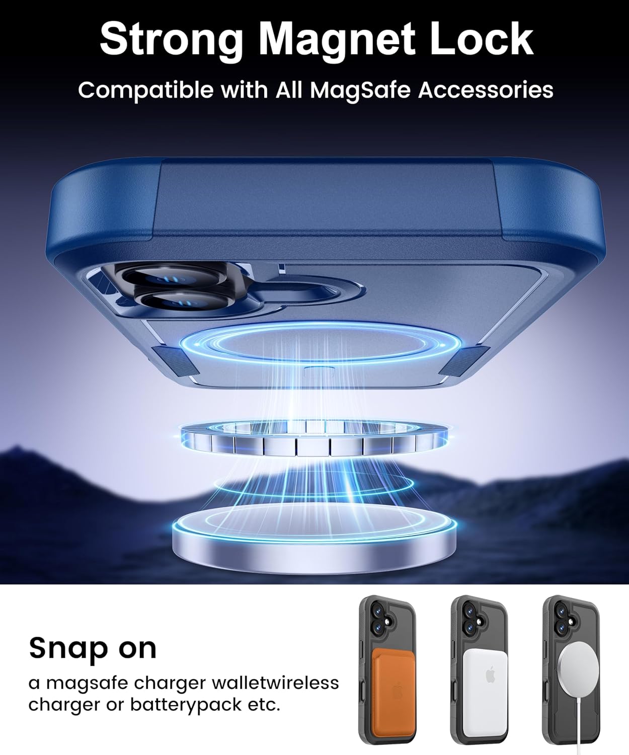 Detalle 2 de RonShieh Magnetic iPhone 17 Case 6.3"