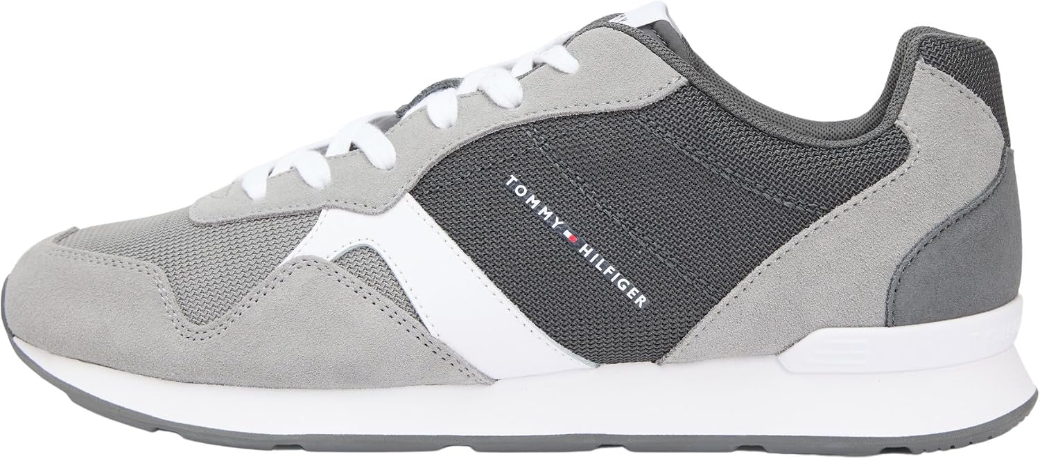 Detalle de Tommy Hilfiger Runner Icon Mix Fm0fm05679, Basso Top Uomo – stile discreto e comfort daily