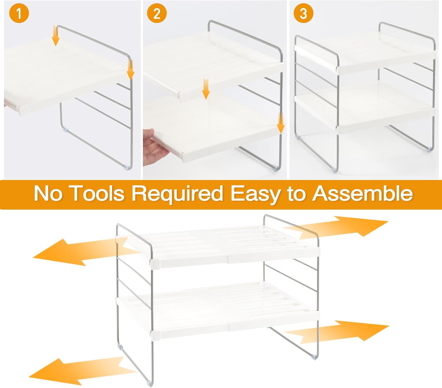 Thumbnail 4 de JUPELI 3-Tier Pantry Organizer ⚙