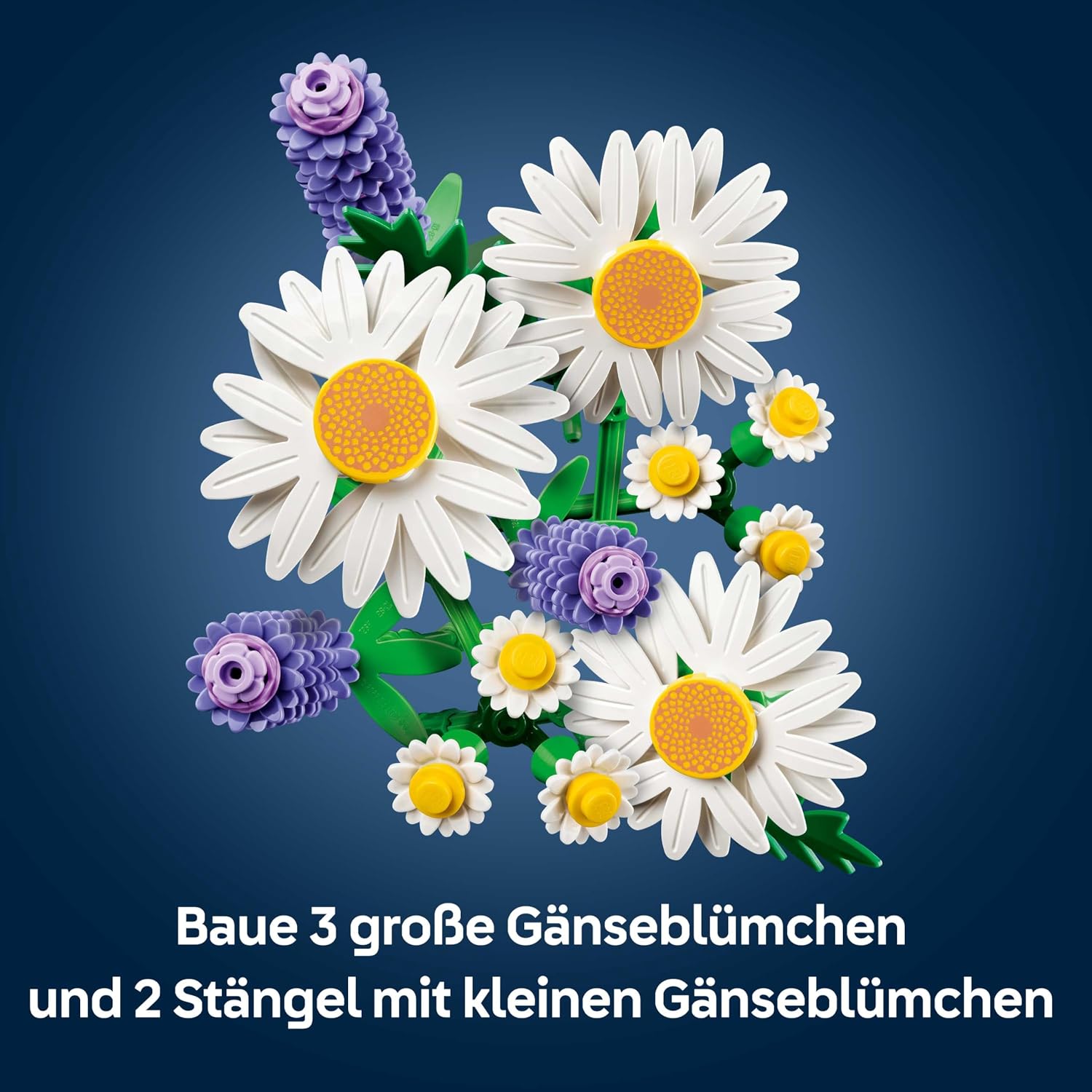 Thumbnail 2 de LEGO Botanicals Gänseblümchen – Strauß aus künstlichen Blumen (11508)