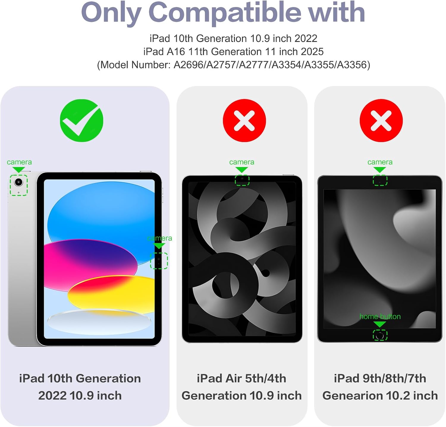 Detalle 2 de Vobafe Case for iPad A16 11th Gen 11-inch — clear PC folio
