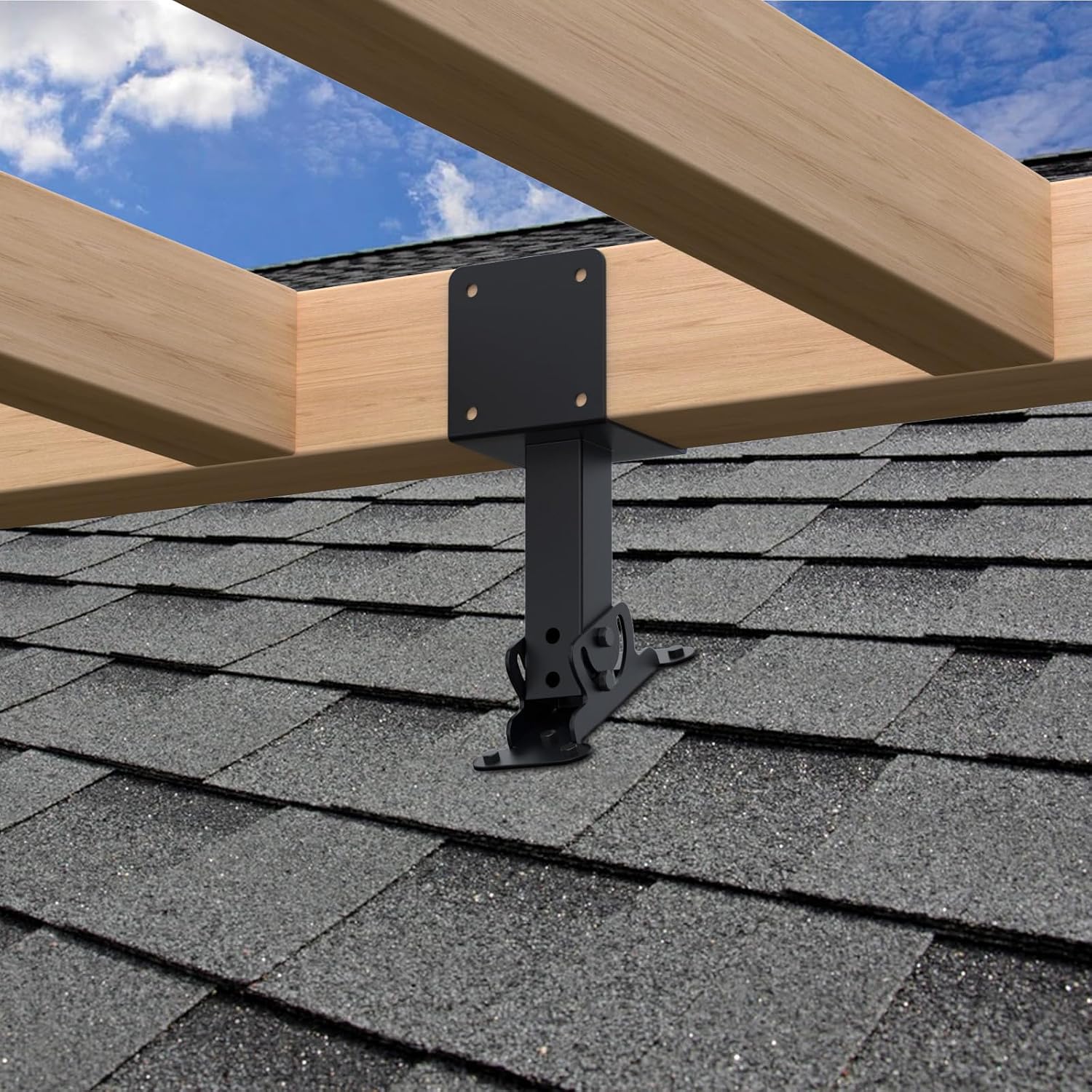 Detalle 2 de Catheralysia Roof Riser Brackets, 4" x 4
