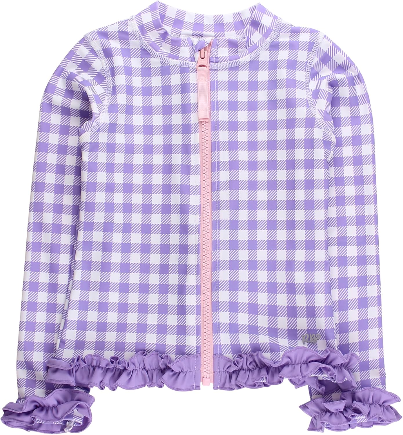 Detalle de RuffleButts Girls' Full-Zip Jacket